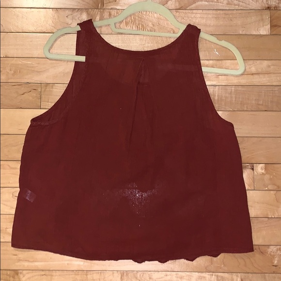 Size XS burnt orange tank - Picture 2 of 3